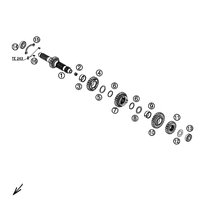 GETRIEBE I - ANTRIEBSWELLE