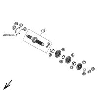 GETRIEBE I - ANTRIEBSWELLE