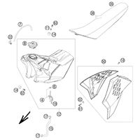 TANK/ SITZBANK/ VERKLEIDUNG