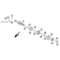 GETRIEBE I - ANTRIEBSWELLE