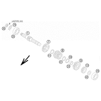 GETRIEBE I - ANTRIEBSWELLE