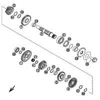 GETRIEBE II / ABTRIEBSWELLE