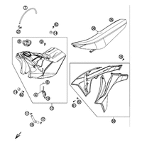 TANK/ SITZBANK/ VERKLEIDUNG
