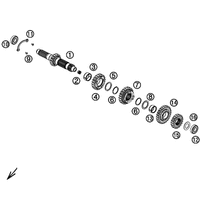 GETRIEBE I - ANTRIEBSWELLE