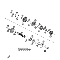 GETRIEBE II - ABTRIEBSWELLE