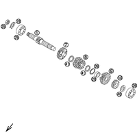 GETRIEBE I - ANTRIEBSWELLE