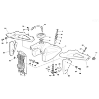 KRAFTSTOFFTANK /  FLANKE