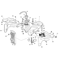 KRAFTSTOFFTANK / FLANKEN