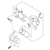 BREMSSATTEL VORN