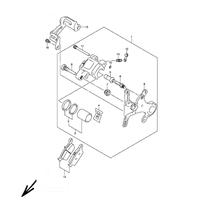  BREMSSATTEL HINTEN
