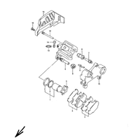  BREMSSATTEL HINTEN