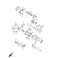  SCHALTGABEL / SCHALTWALZE
