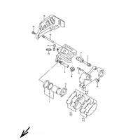  BREMSSATTEL HINTEN