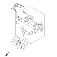  BREMSSATTEL HINTEN