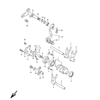  SCHALTGABEL / SCHALTWALZE