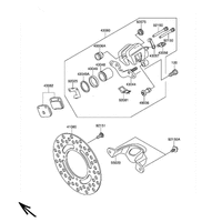 BREMSSATTEL HINTEN