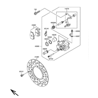 BREMSSATTEL VORN
