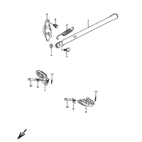  FUSSRASTEN / STAENDER