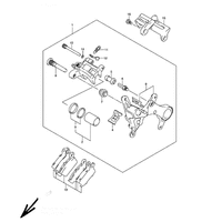  BREMSSATTEL HINTEN