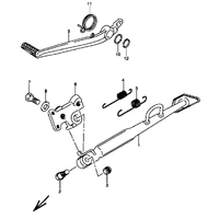  FUSSRASTEN / STAENDER