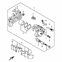 BREMSSATTEL HINTEN