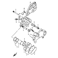  BREMSSATTEL HINTEN