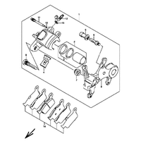  BREMSSATTEL HINTEN
