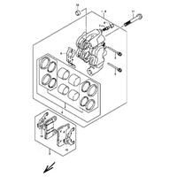  BREMSSATTEL VORNE