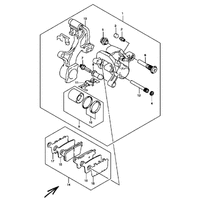  BREMSSATTEL HINTEN