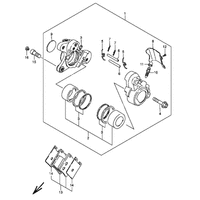  BREMSSATTEL VORNE