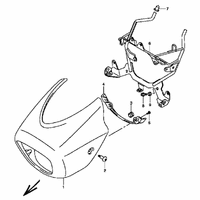 SCHEINWERFERMASKE