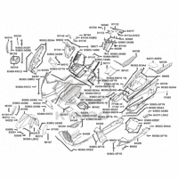 Verkleidung vorne, Trittbrett & Kotflügel