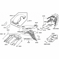 Rücklicht & hintere Radabdeckung