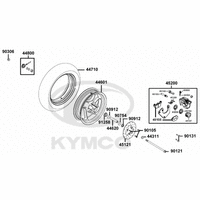Vorderrad, Bremssattel & Bremsscheibe