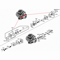 Getriebeausgangswellen & Kardanwelle vorne u. hinten