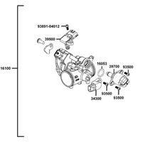 Einspritzeinheit (Drosselklappengehäuse & Sensoren)