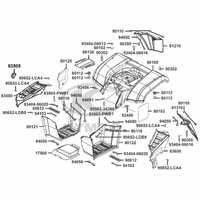 Verkleidung hinten & Trittbrett