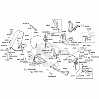 Griffe, Spiegel, Lenker & Lenkerverkleidung