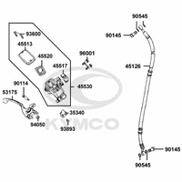 Hauptbremszylinder vorne
