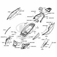 Verkleidung hinten & Helmbox