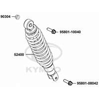 Stoßdämpfer hinten