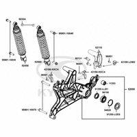 Stoßdämpfer & Schwingarm hinten