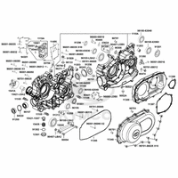 Kurbelgehäuse & Variomatikdeckel