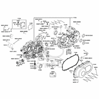 Kurbelgehäuse & Variomatikdeckel