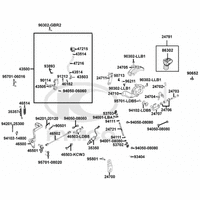 Hauptbremszylinder hinten, Schalthebel & Fußbremse