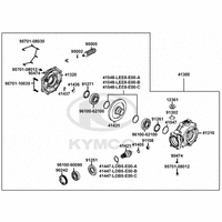 Kardangetriebe hinten