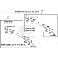Einzelteile Antriebswelle