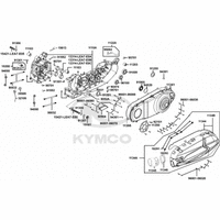 Kurbelgehäuse & Variomatikdeckel 