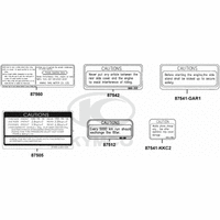 Aufkleber & Hinweisschilder