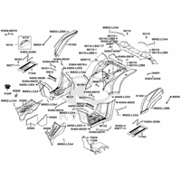 Verkleidungen hinten